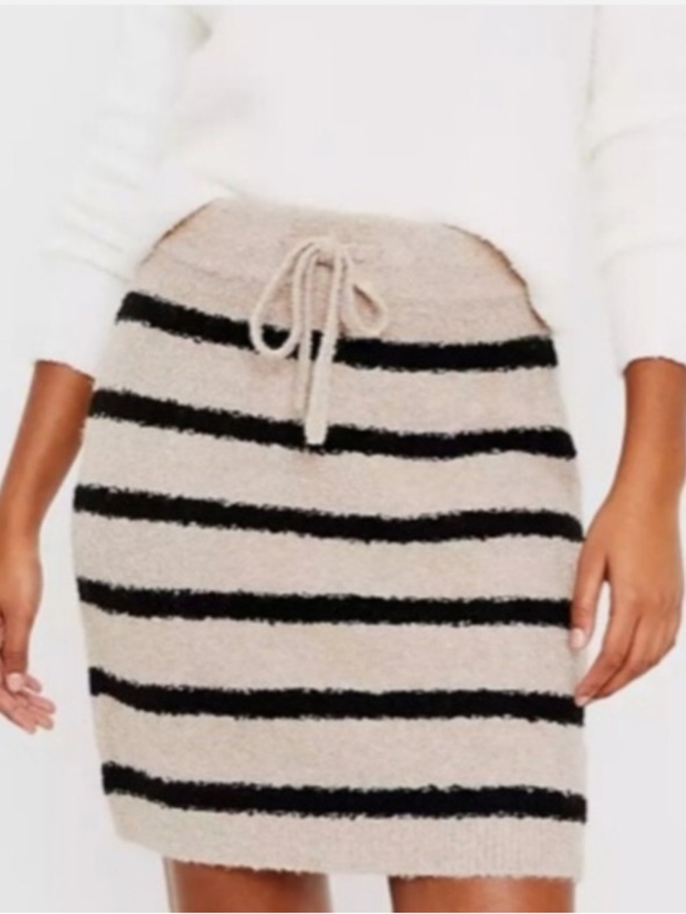 LOFT Drawstring Skirt NEW Size M